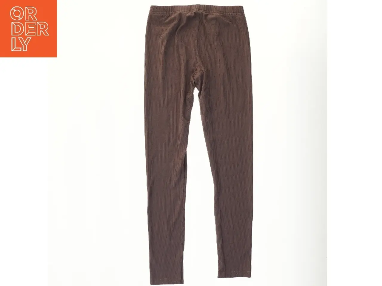 Billede 2 - Brune ribbede leggings fra VRS fra VRS (str. 140)