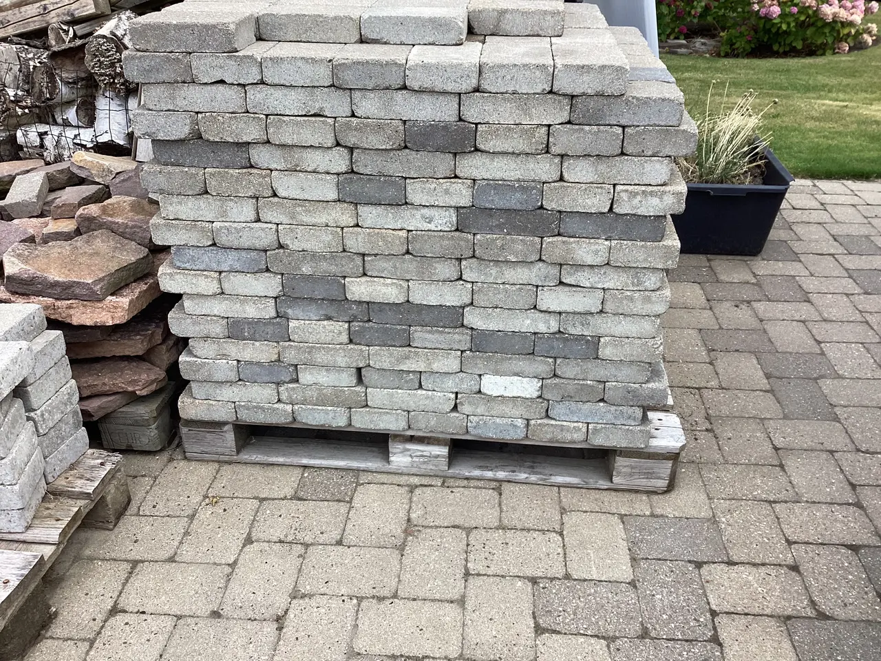 Billede 1 - Sælges ca. 10 m2 herregårdssten