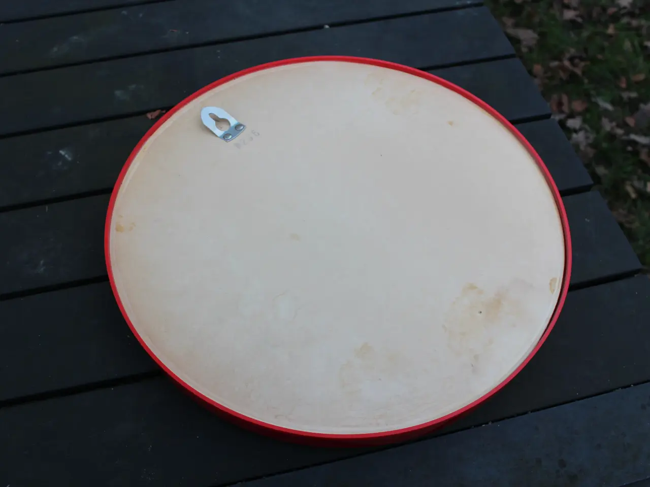 Billede 5 - Rød rund spejl retro , rød hjerte ikea ,stjerner