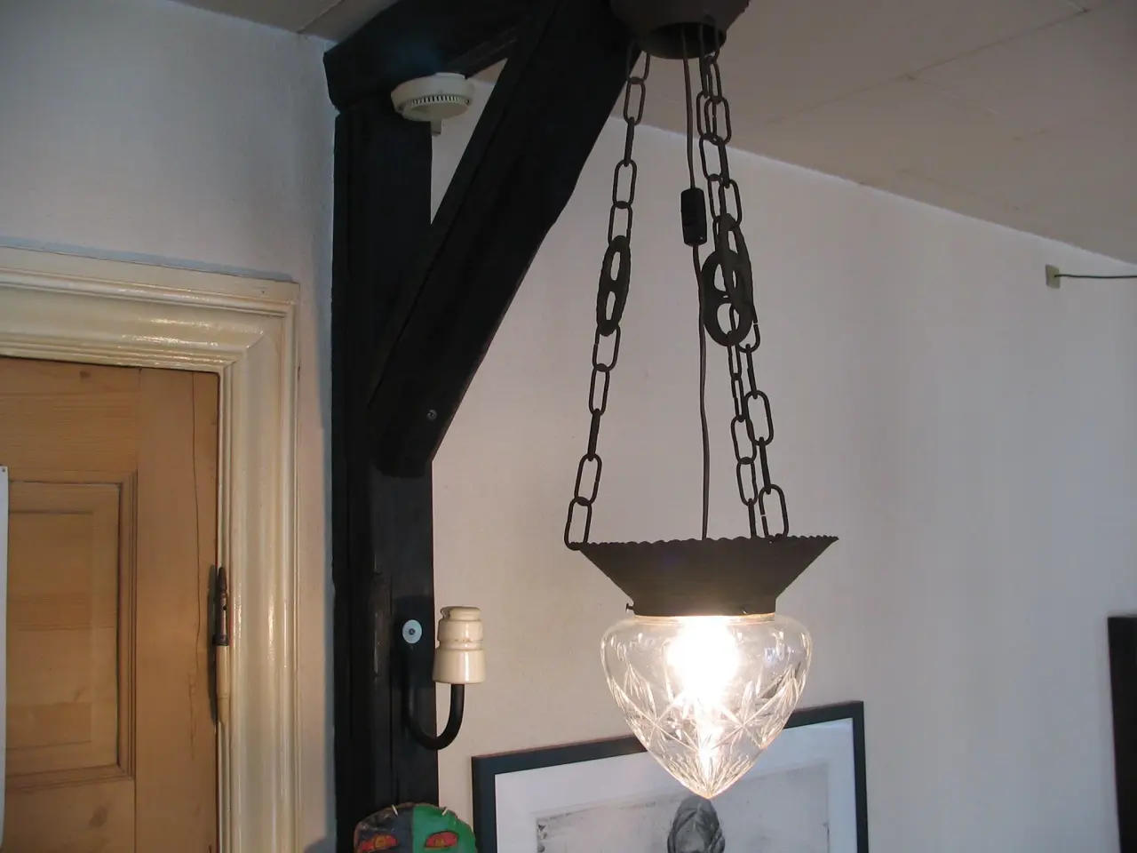 Billede 1 - Loftlampe, retro