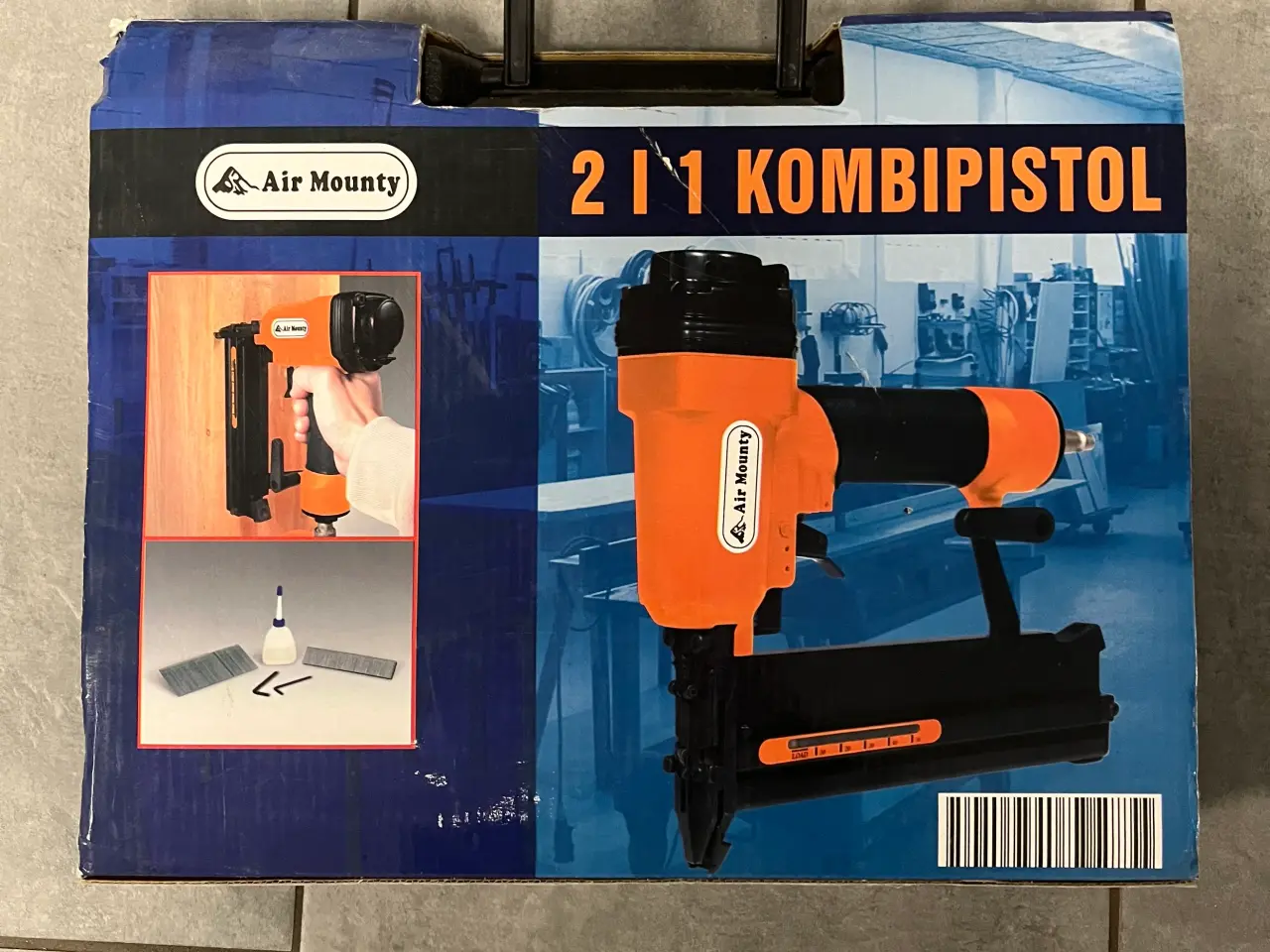 Billede 1 - Søm og hæfte trykluft pistol