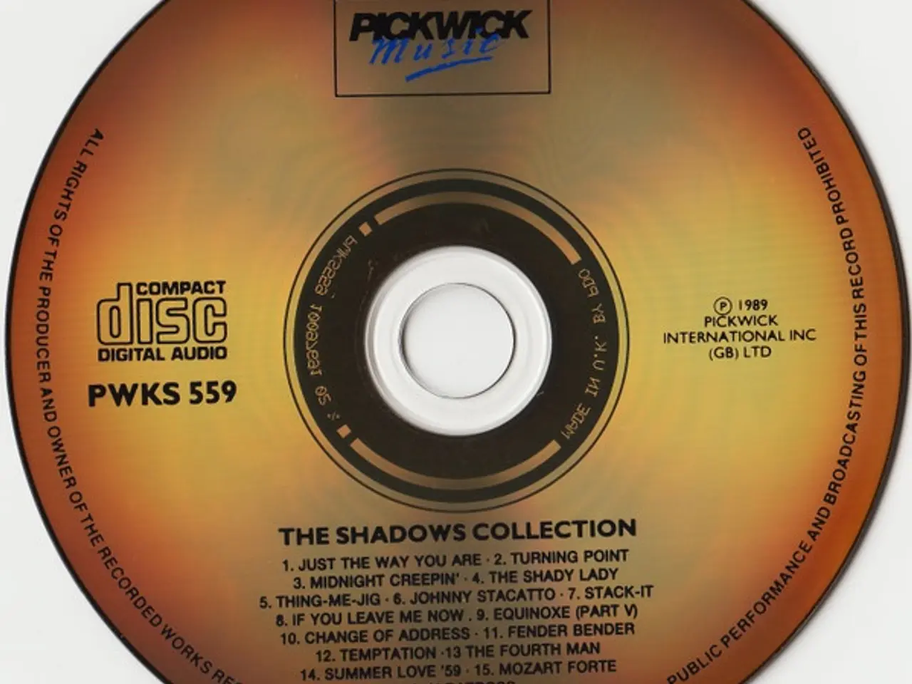 Billede 3 - The Shadows – The Shadows Collection – CD