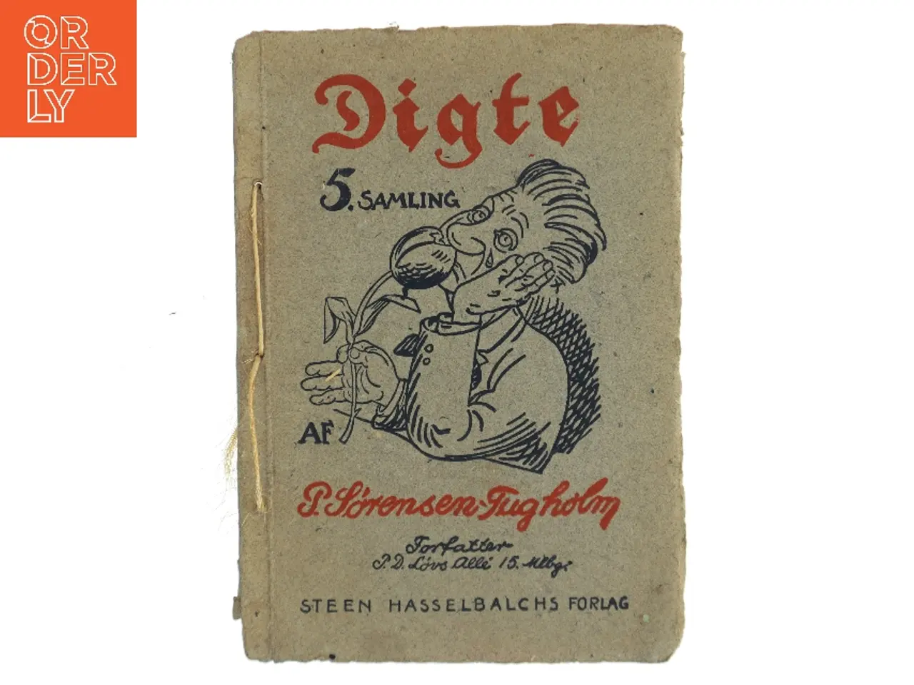 Billede 1 - Digte. 5. Samling af P. Sørensen-Fugholm (Bog)