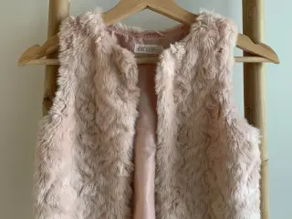 H&M vest i imiteret pels, str. 128