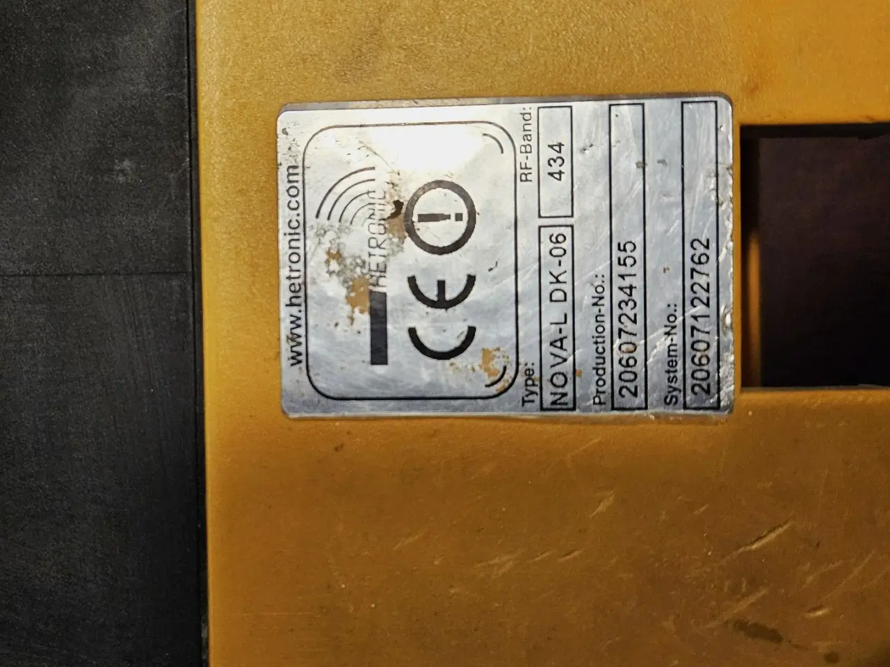 Billede 9 - Manitou Fjernbetjening / HETRONIC / inkl. 3 batterier / pæn og ordentlig stand