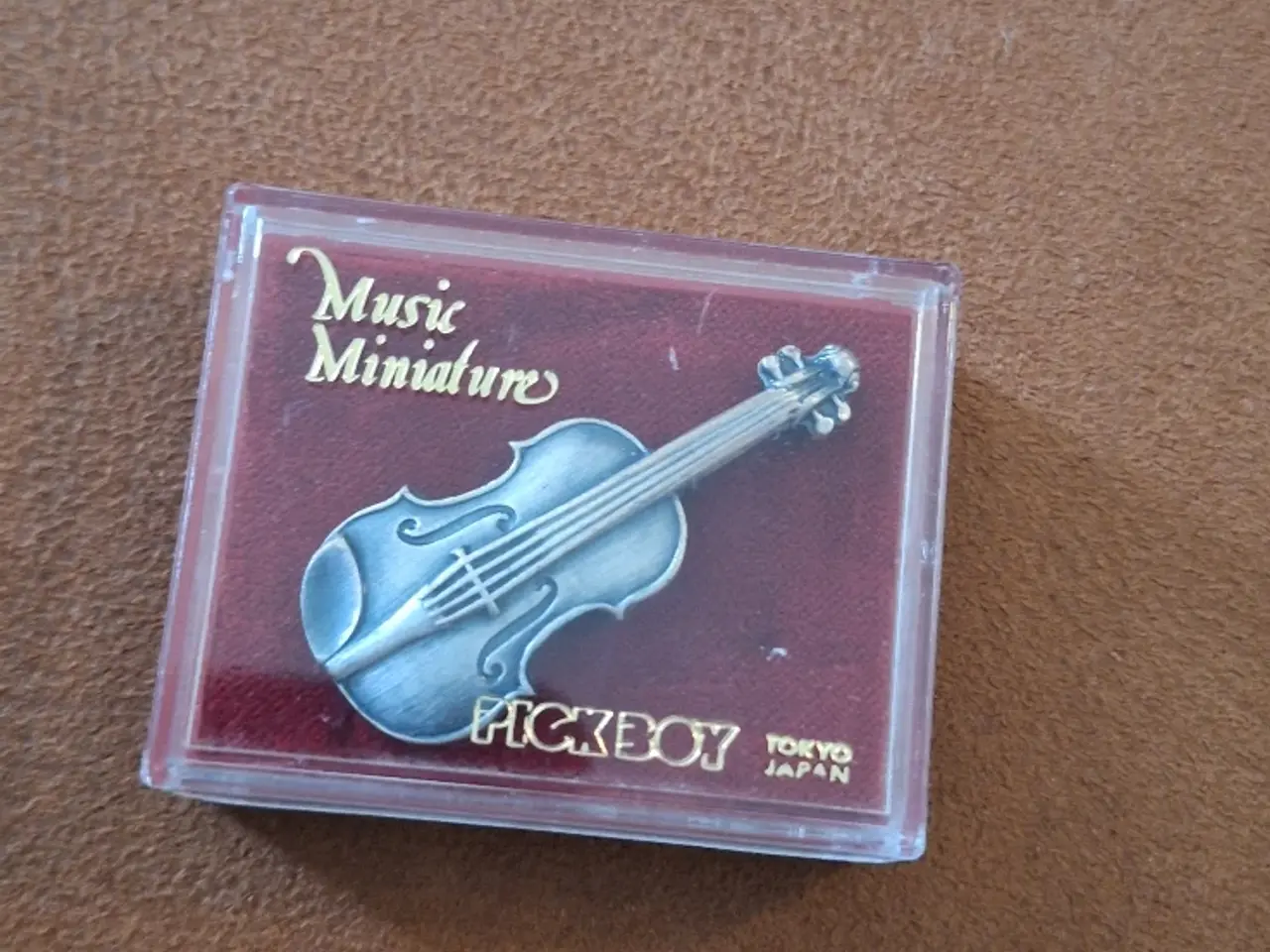 Billede 1 - Vintage Pickboy "Music Miniature " Violin-broche