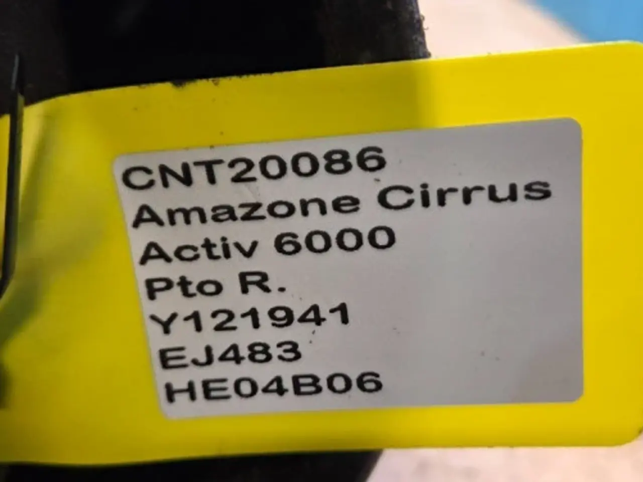 Billede 19 - Amazone Cirrus Activ 6000 Pto R. Y121941