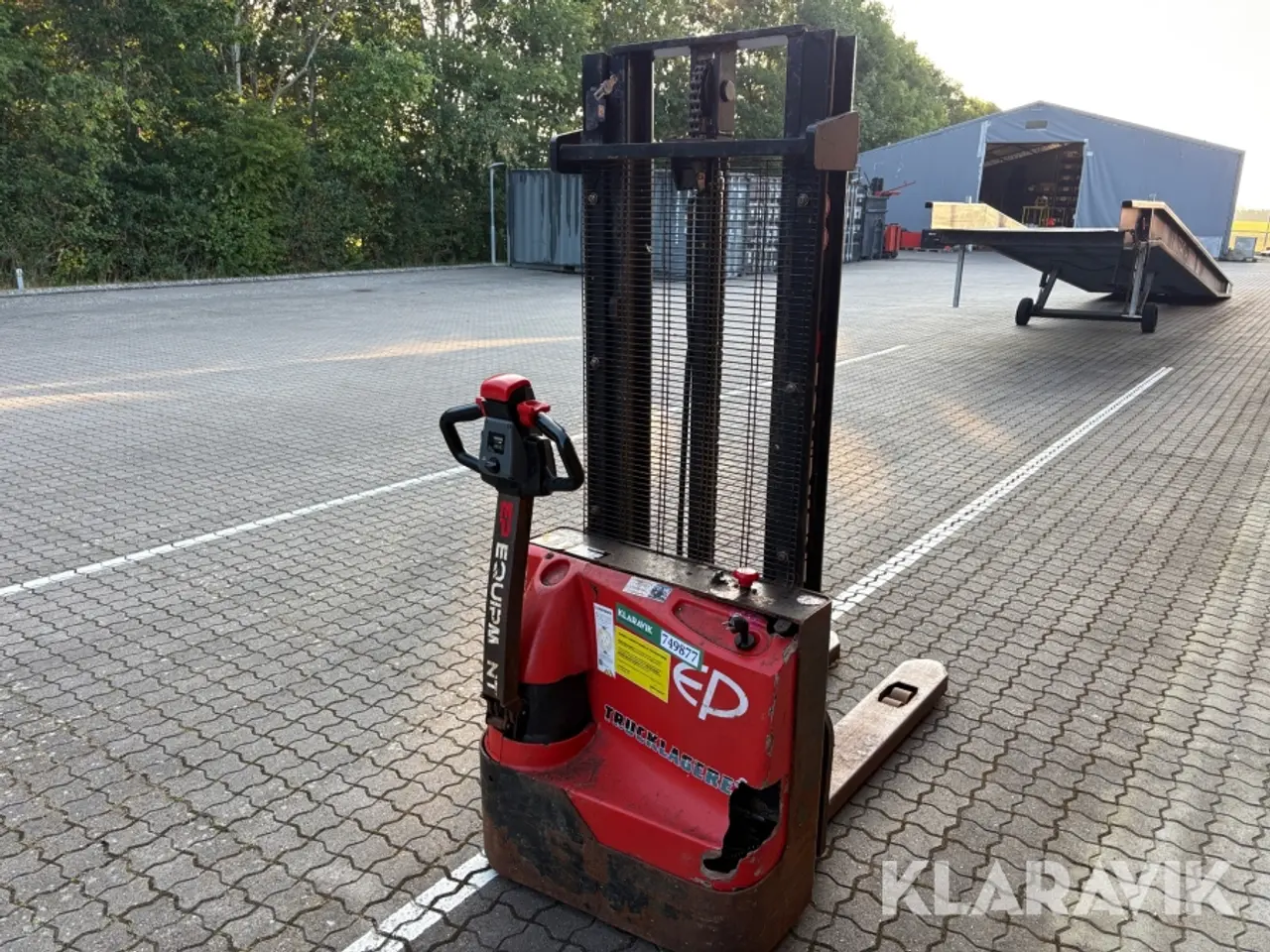 Billede 4 - Elektrisk palleløfter EP ES15-15ES - holder syn til 03/2027