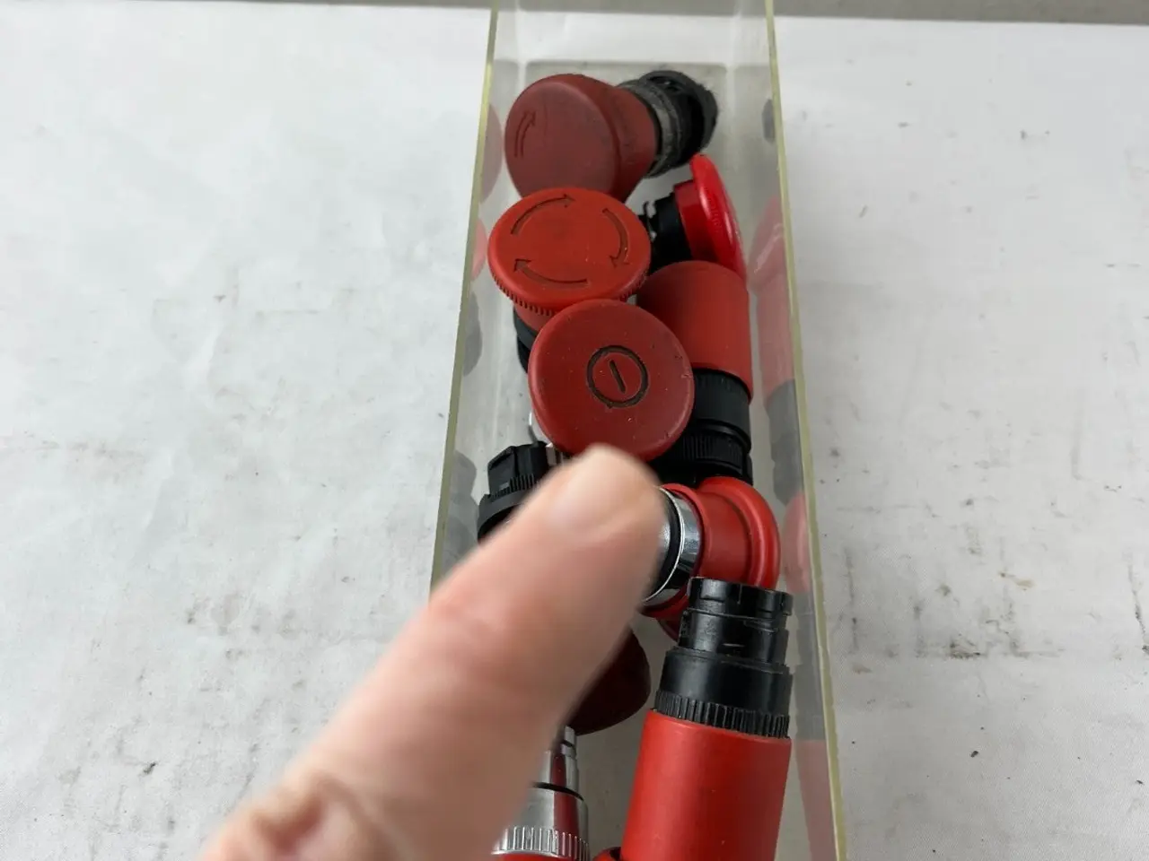 Billede 10 - Emergency Stop Push Button Switches 22 Mm Red