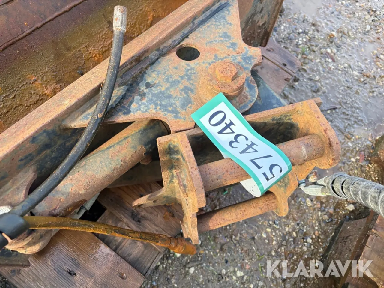 Billede 6 - Hydraulisk kipskovl med 3 skovle JST