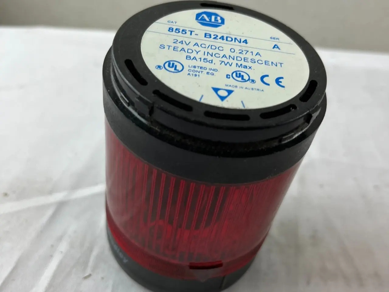Billede 4 - Allen Bradley 855T-B24DN4 Red Tower Stack Light 7W
