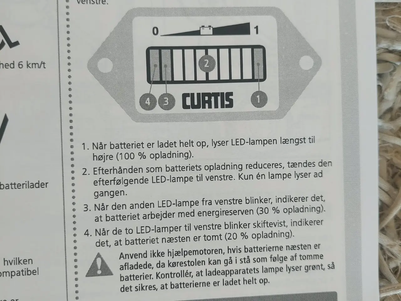 Billede 10 - (Næsten ikke brugt) Etac Lille Viking hjælpemotor