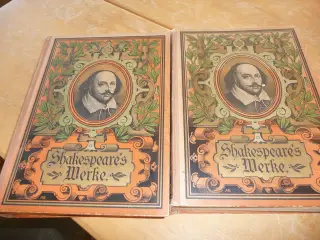 Shakespeare´s Werke på tysk