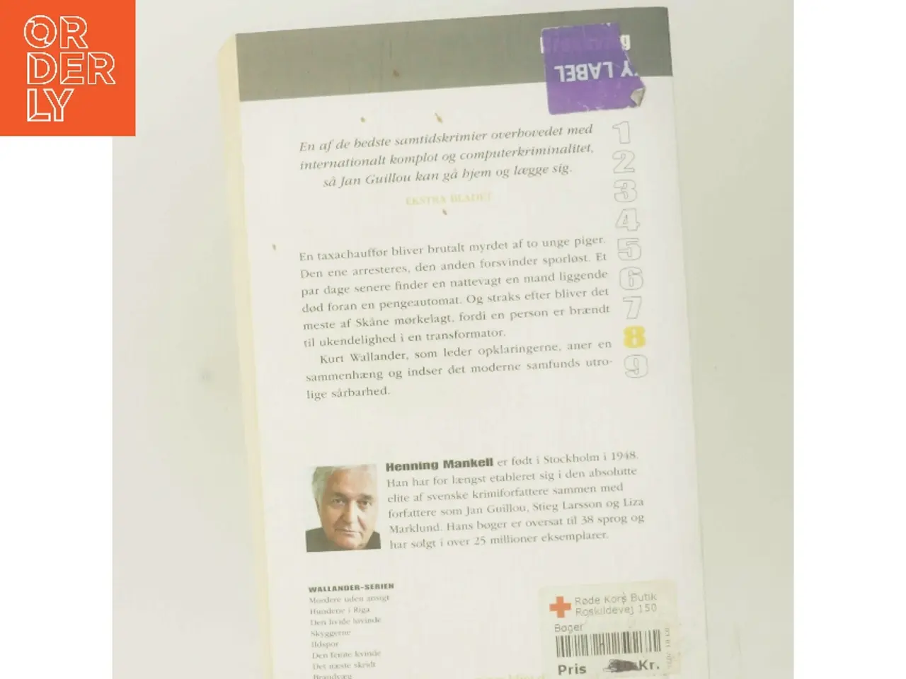 Billede 3 - Brandvæg af Henning Mankell (Bog)
