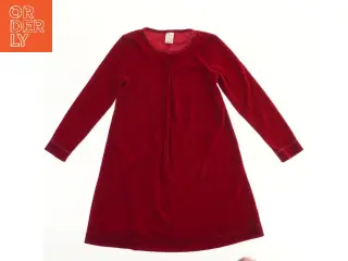 Rød velour kjole fra Friends (str. 128)
