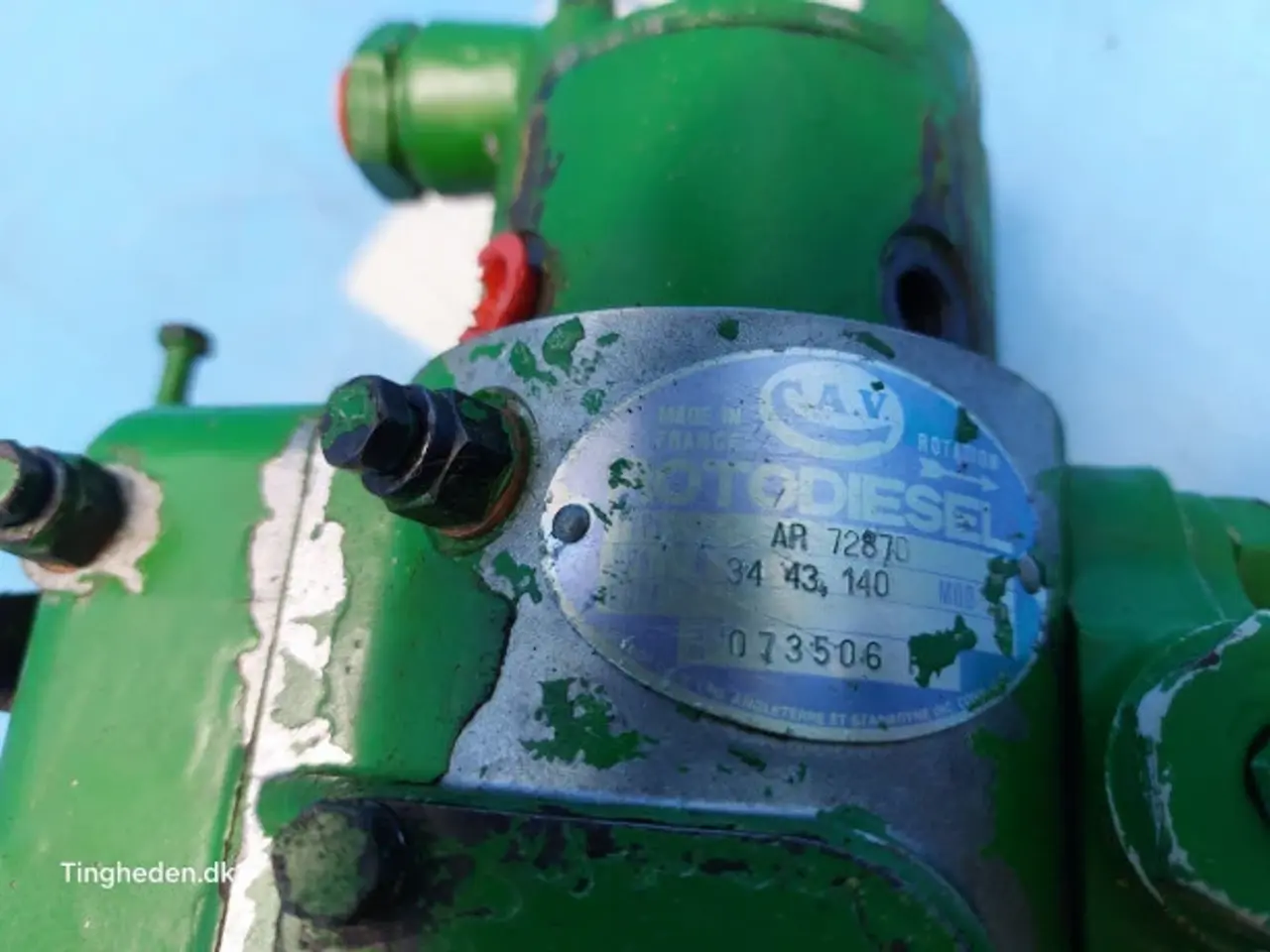 Billede 13 - John Deere 2040S CAV Brændestofpumpe AR72870