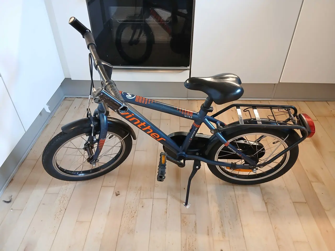 Billede 1 - Winther drenge cykel passer til 4-6 år.