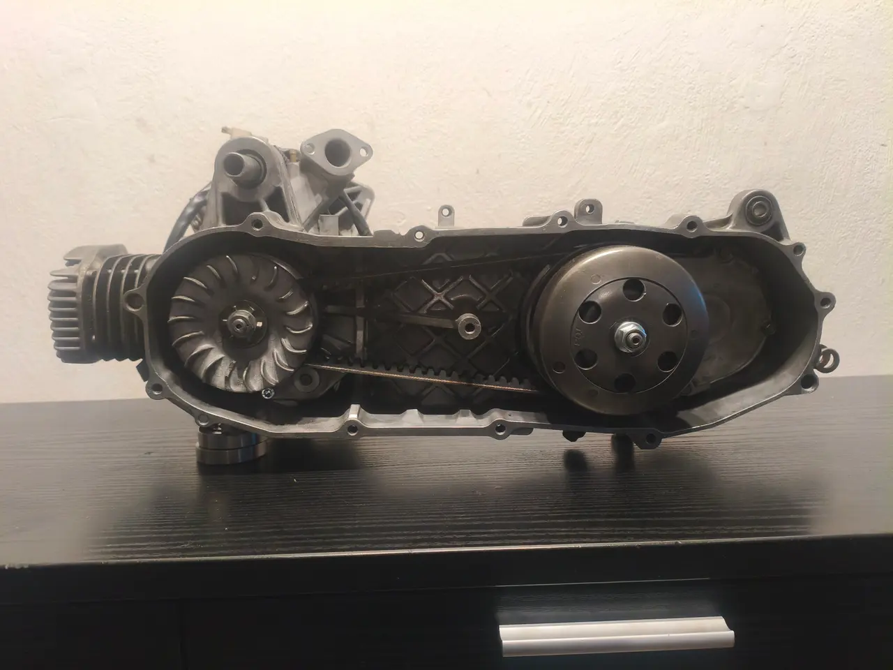Billede 6 - Nyrenoveret standard 50cc PGO-motor – sandblæst