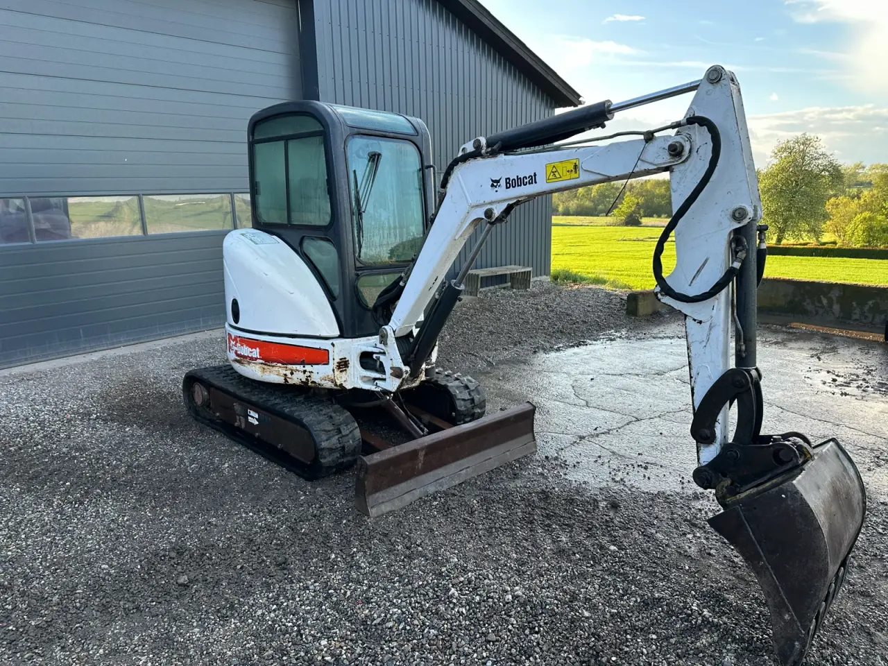 Billede 3 - Bobcat 428G med skolvkit