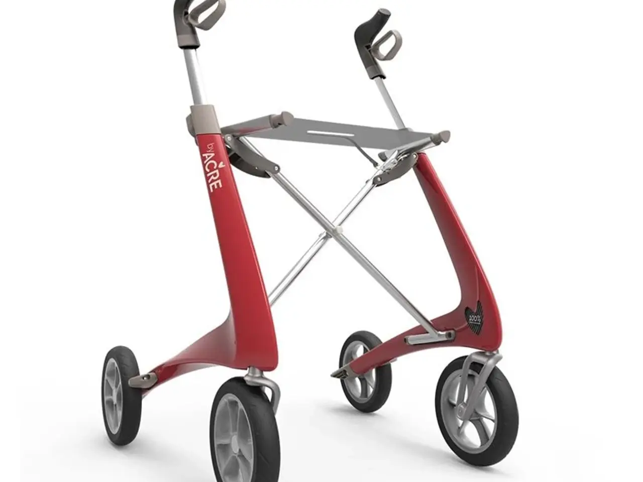 Billede 1 - Rollator ByACRE Carbon Ultralight - Rød