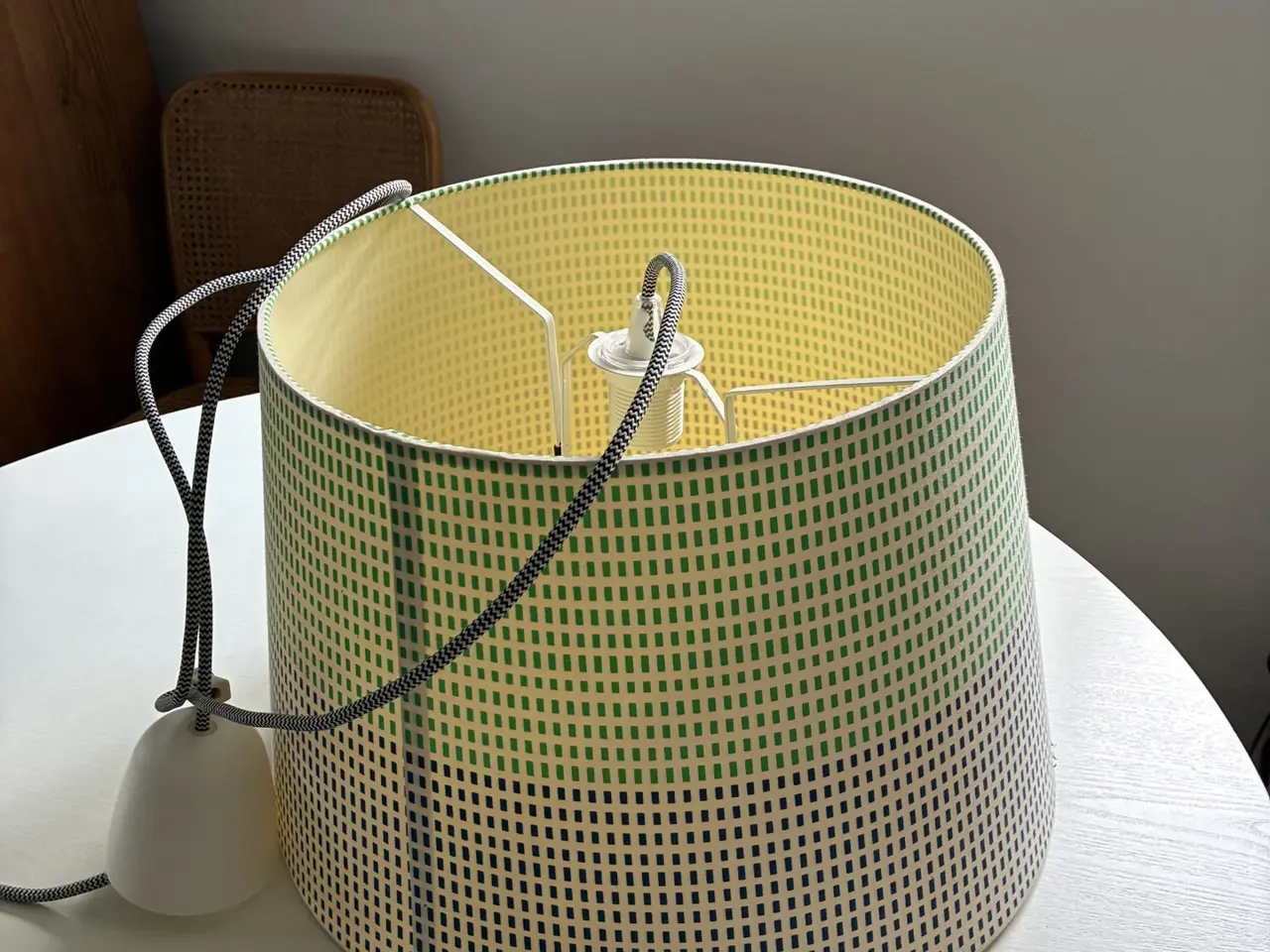 Billede 1 - Gl. Ikea Loftslampe