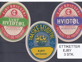 Etiketter - Ejby 3 Stk.