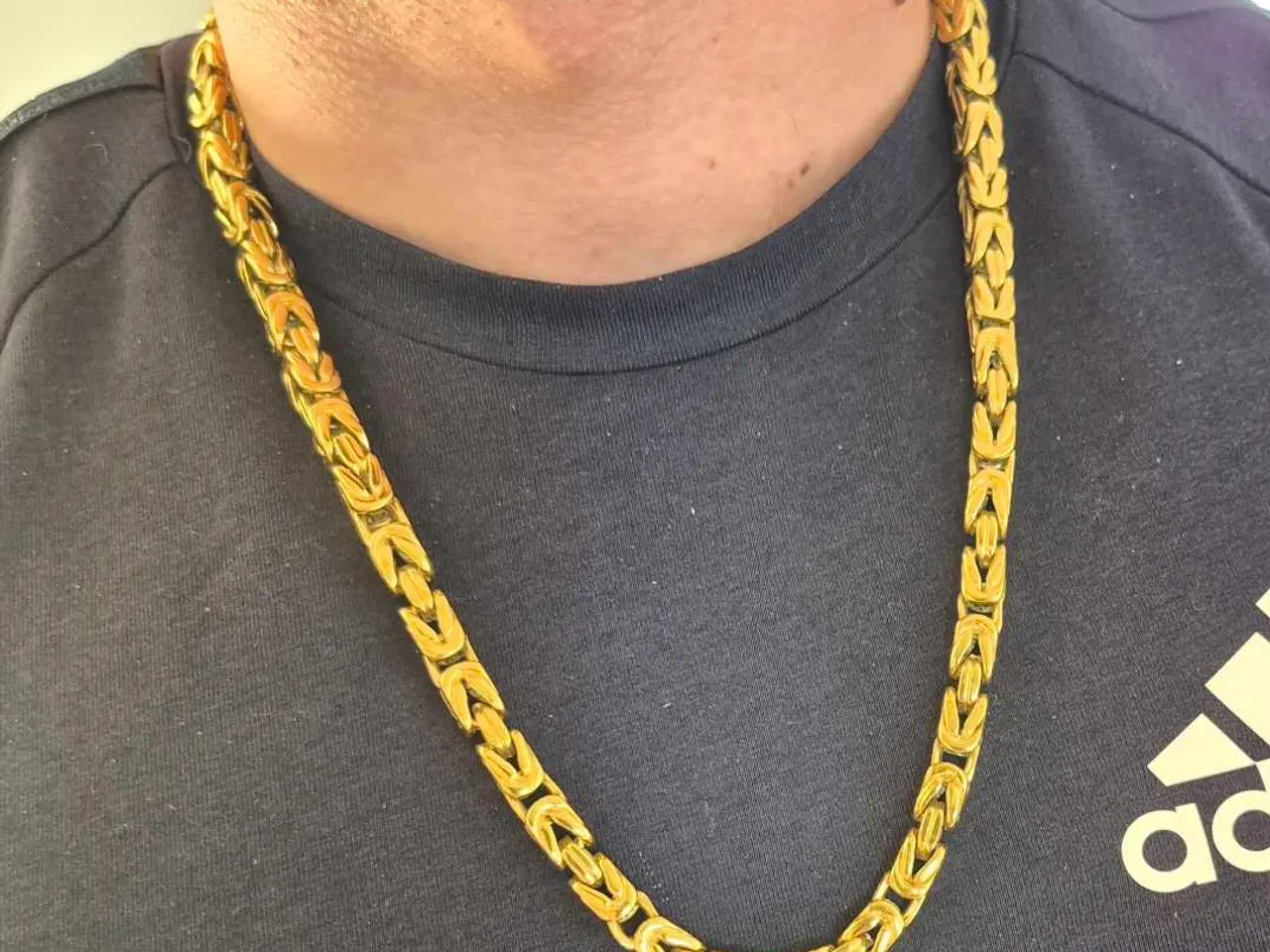 Billede 5 - Kongekæde, guld.