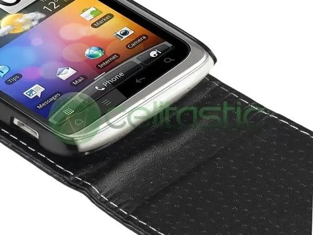 Billede 2 - HTC Wildfire S lædertaske