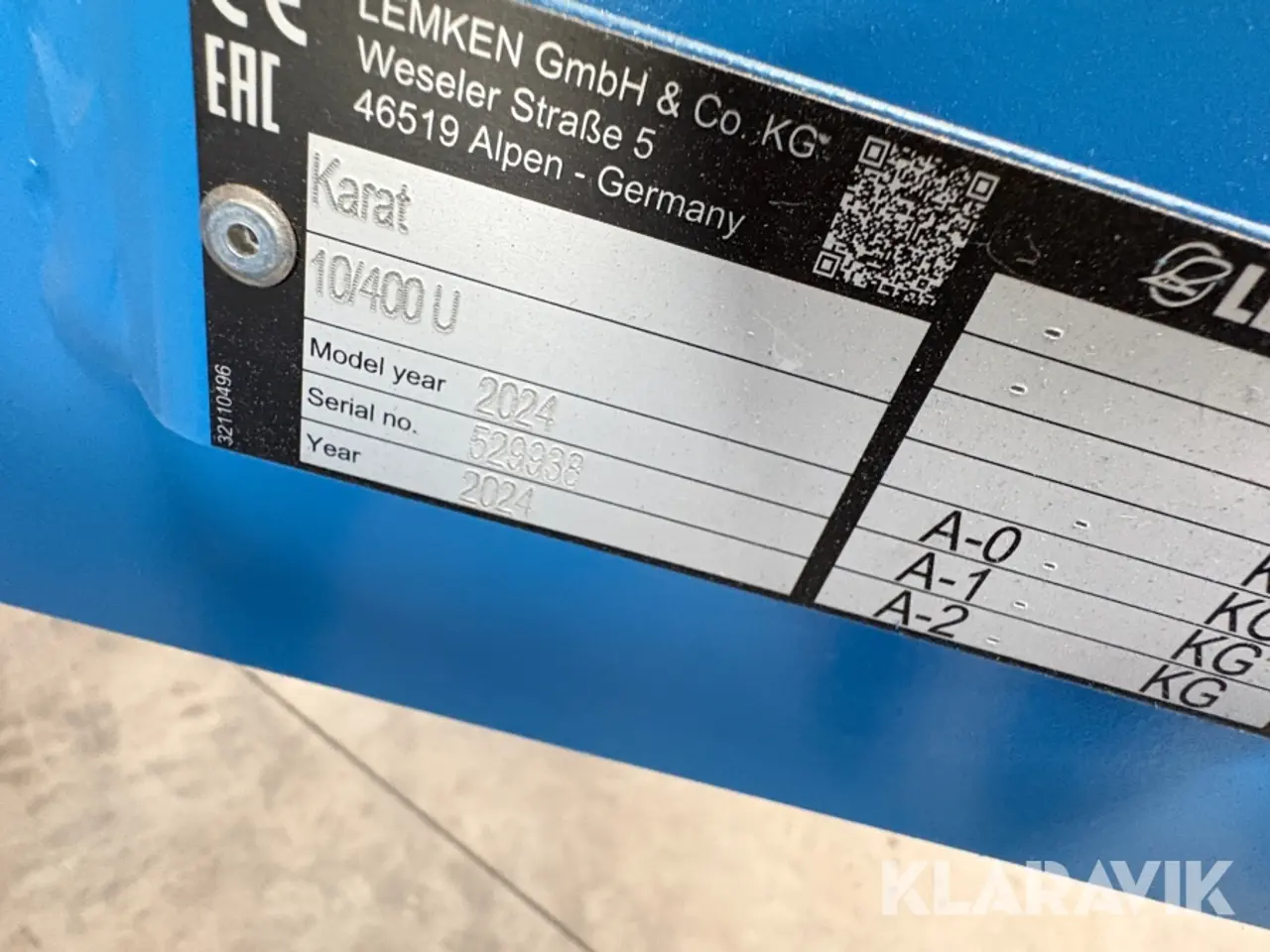 Billede 5 - 3-bullet Harve Lemken Karat 10/400 U