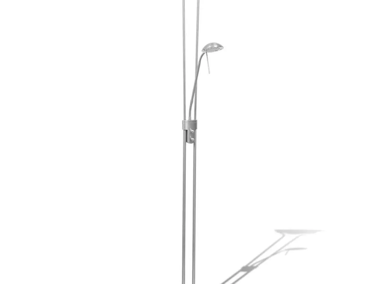 Billede 2 - LED-gulvlampe med læselampe - 23 W