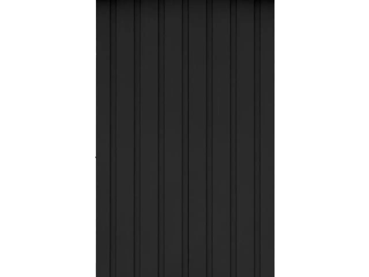 Billede 4 - Brændeskur 330 x 92 x 153 cm galvaniseret stål antracitgrå