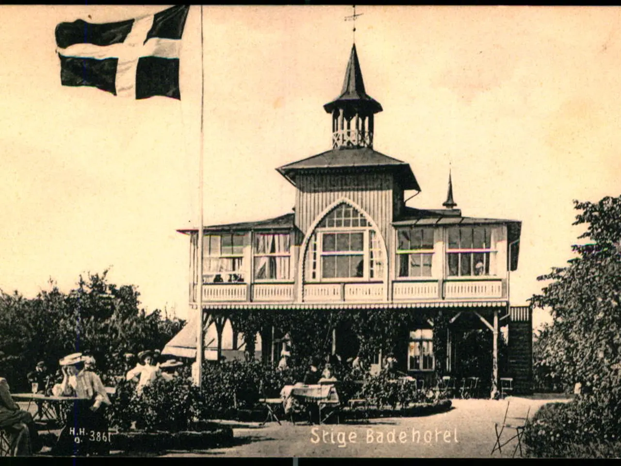 Billede 1 - Stige Badehotel - H.H.O. 3861 - Brugt