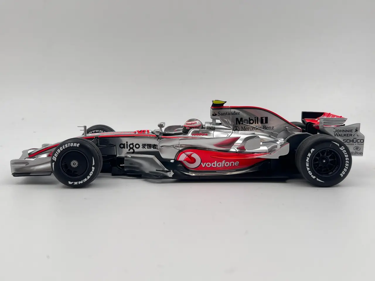 Billede 4 - 2008 Mercedes-McLaren MP4/23 #23 Formel 1 - 1:18