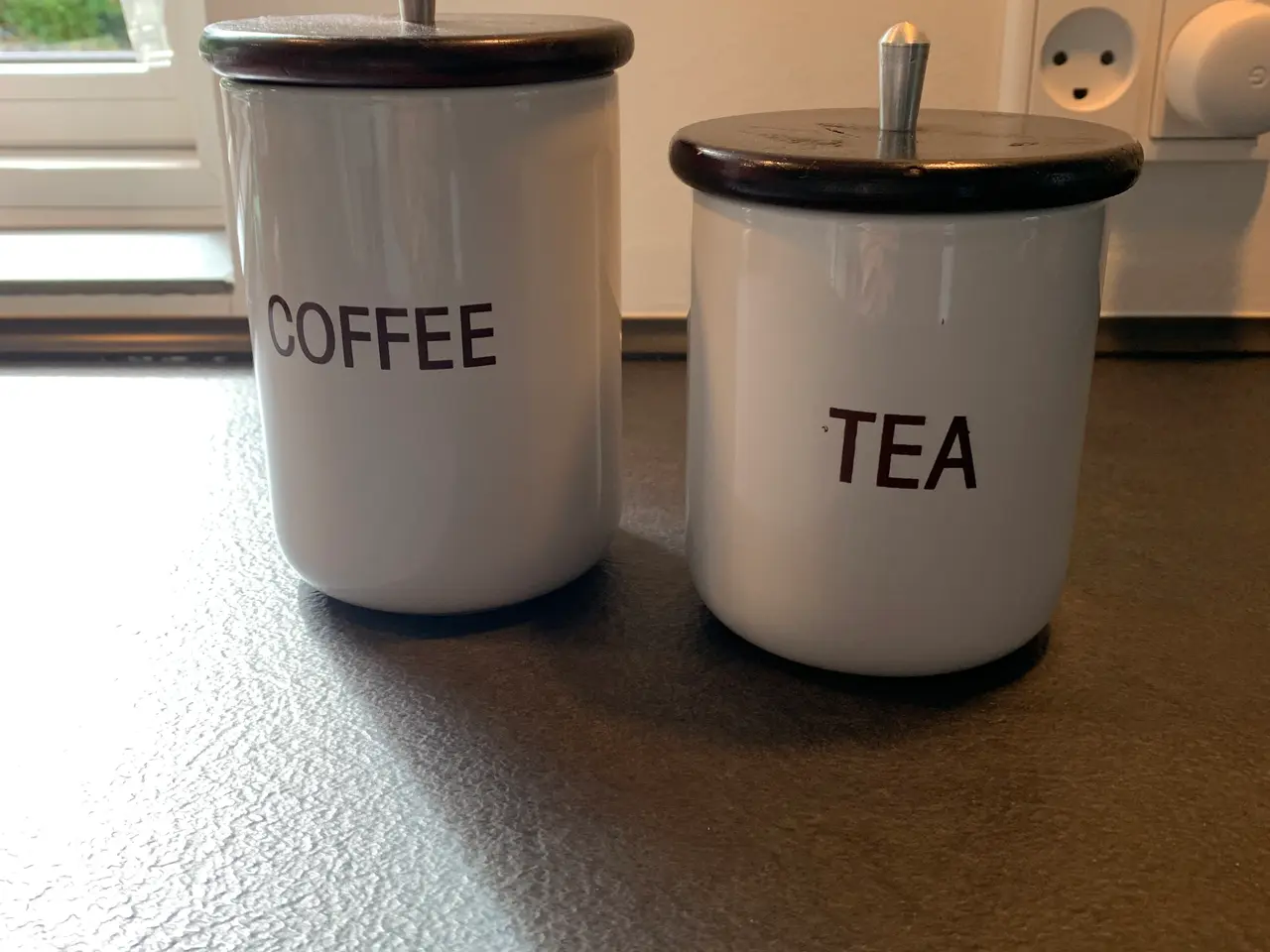 Billede 1 - Kaffe og the krukker