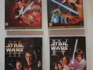 Star Wars 1+2+3+4 DVD