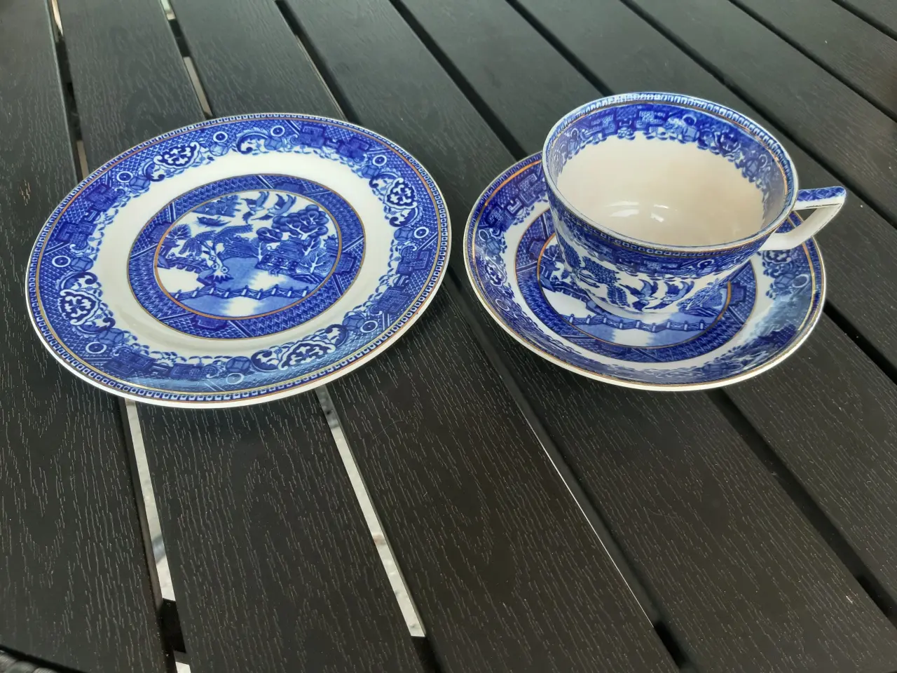 Billede 1 - Kaffestel Old Willow.