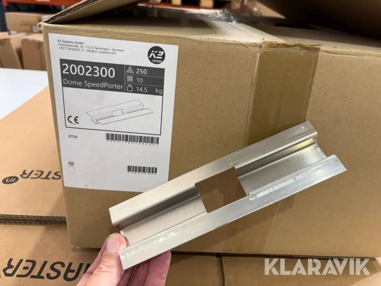 Billede 11 - Stort parti solcelle K2 Systems - montageudstyr, invertere og tilbehør