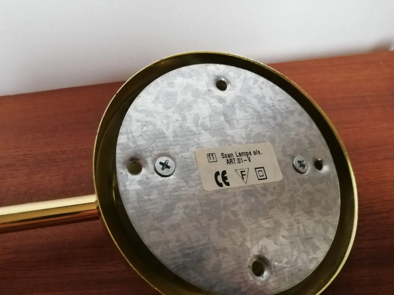 Billede 4 - Messing swinglampe