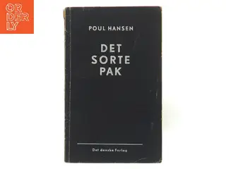 Det sorte pak af Poul Hansen (Bog)