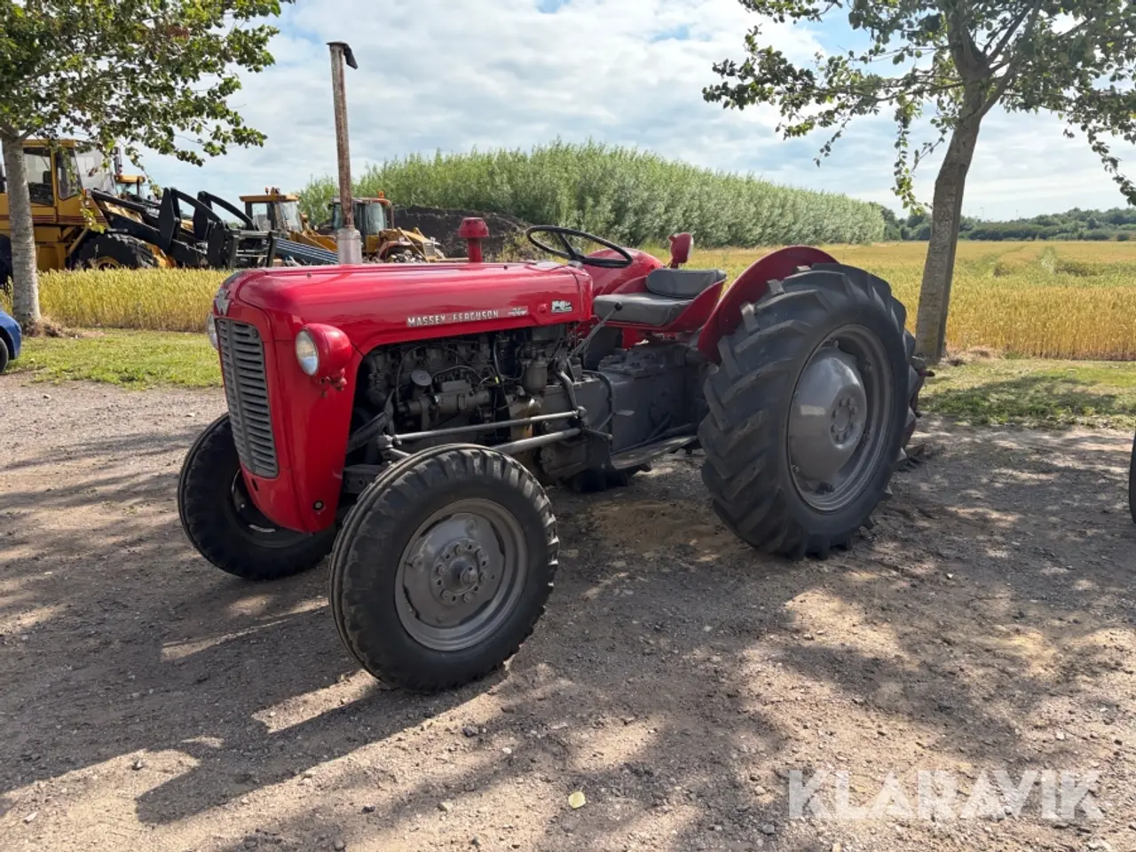 Billede 1 - Veterantraktor Massey Ferguson 35
