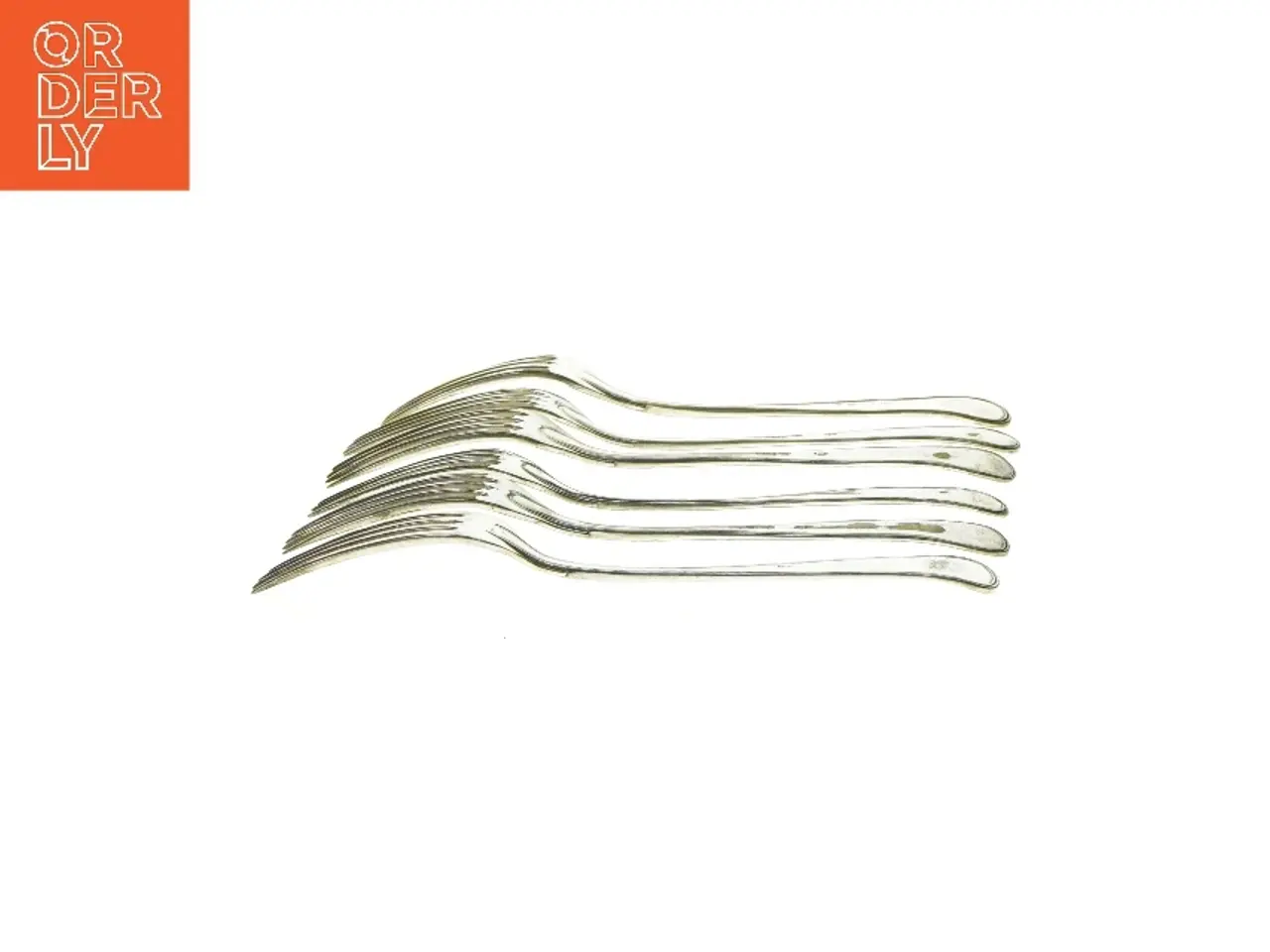 Billede 4 - Gafler (6 stk.) fra Ukendt (str. L:19cm)