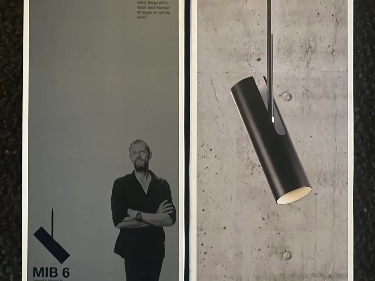 Billede 3 - Sort rørpendel - MIP 6 pendel