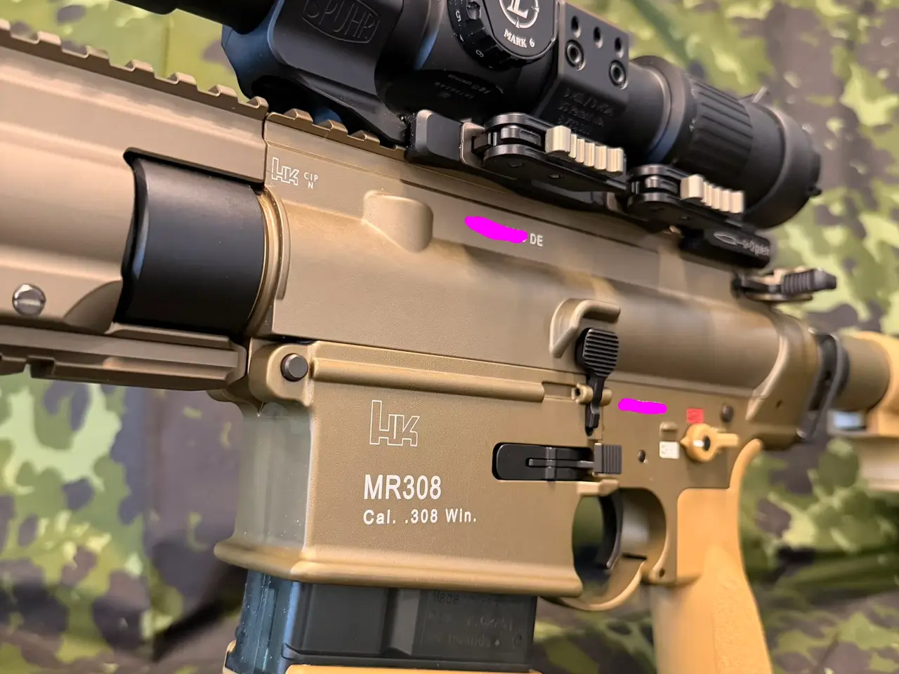 Billede 8 - HK MR308 13” RAL8000 (7,62cal Halvautomatisk)