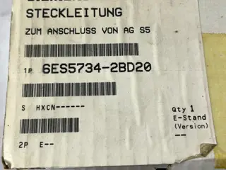 Siemens SIMATIC S5 6ES5734‑2BD20 Programming kabel