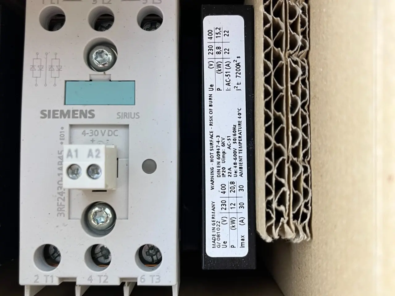 Billede 5 - Siemens 3RF2430‑1AB45 Sirius 3‑Phase Solid State