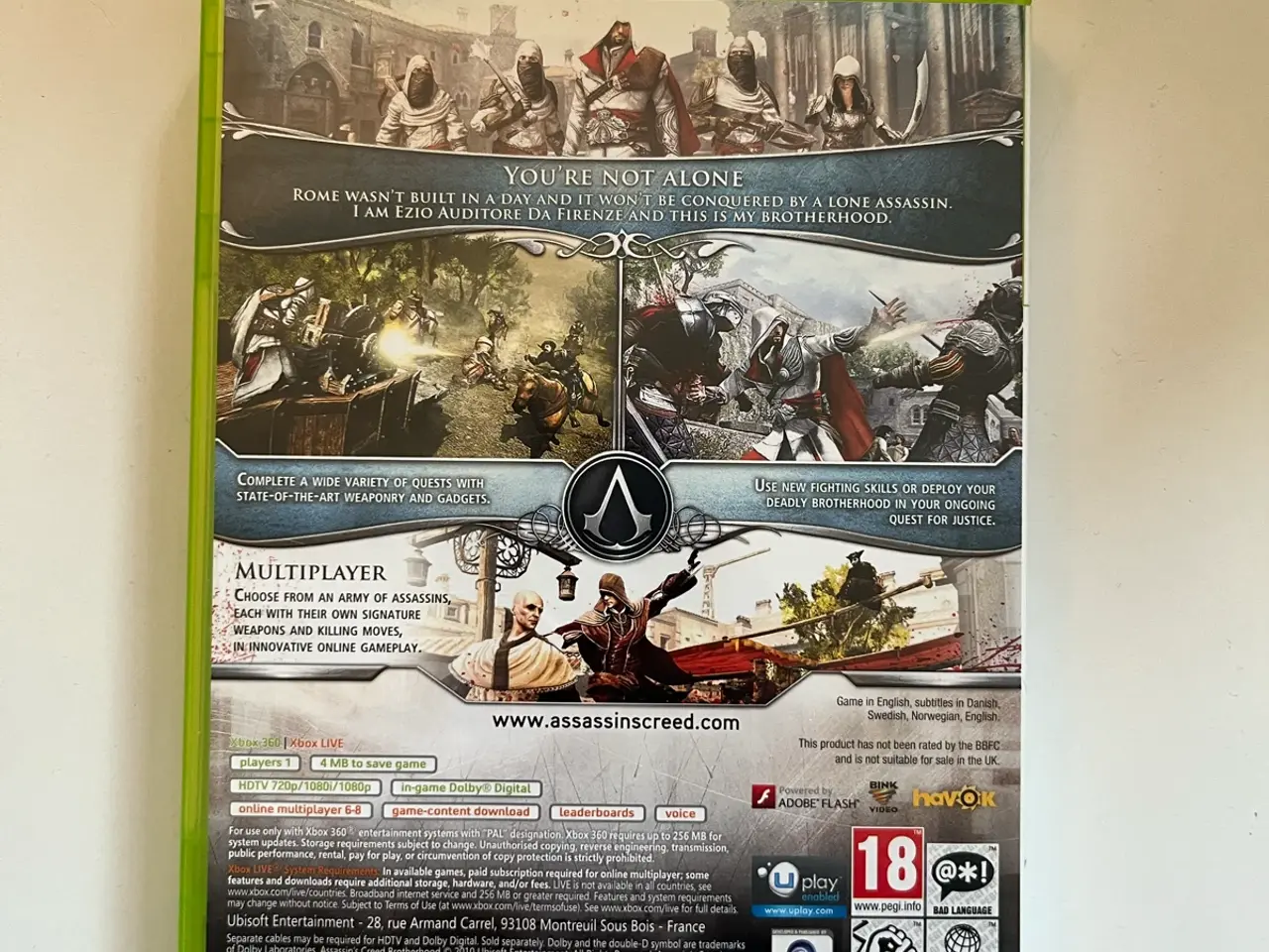 Billede 3 - Assassin's Creed Brotherhood Xbox 360 spil