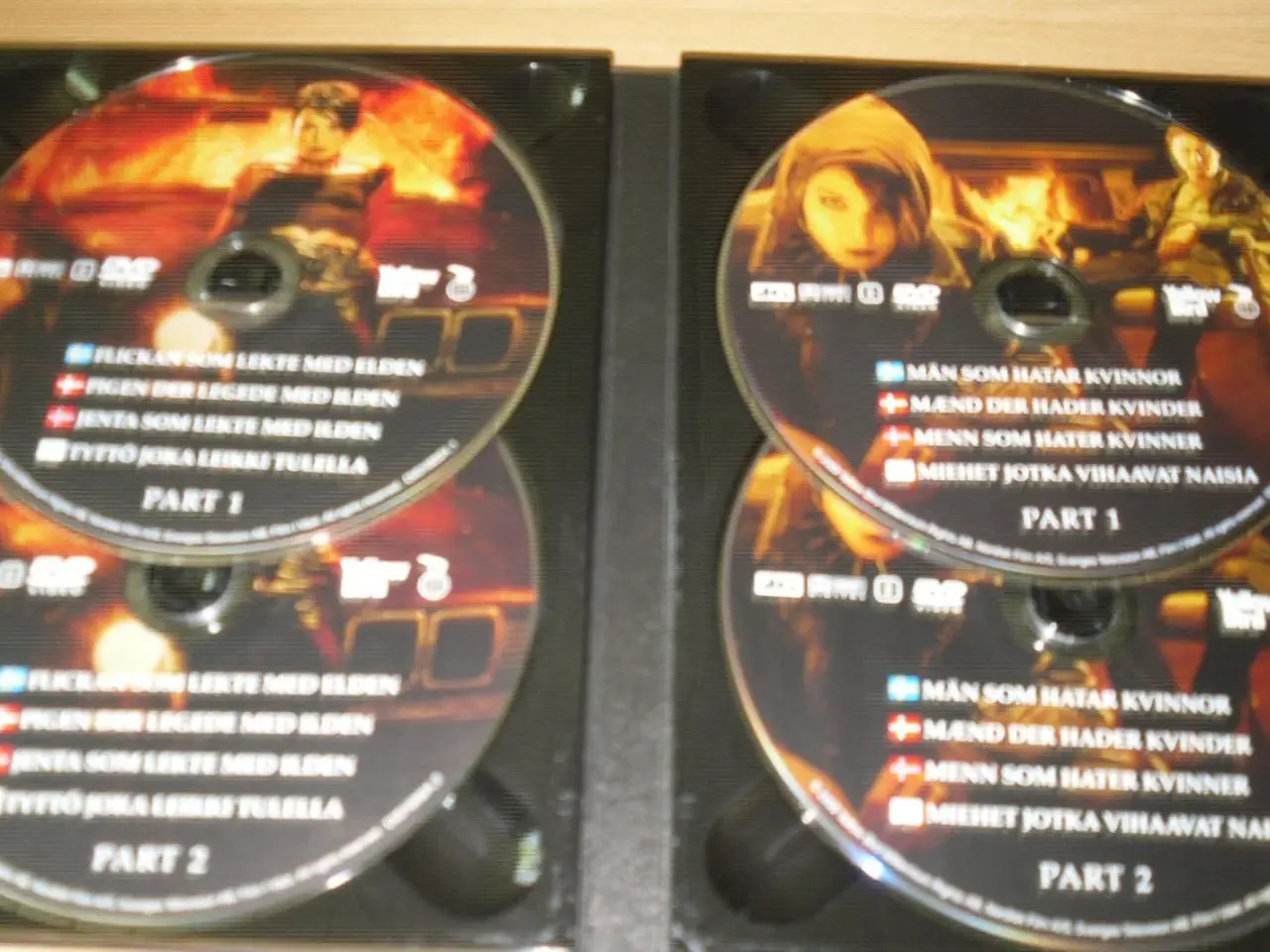 Billede 4 - Stieg Larsson. Trilogien i box. 7 dvdèr.