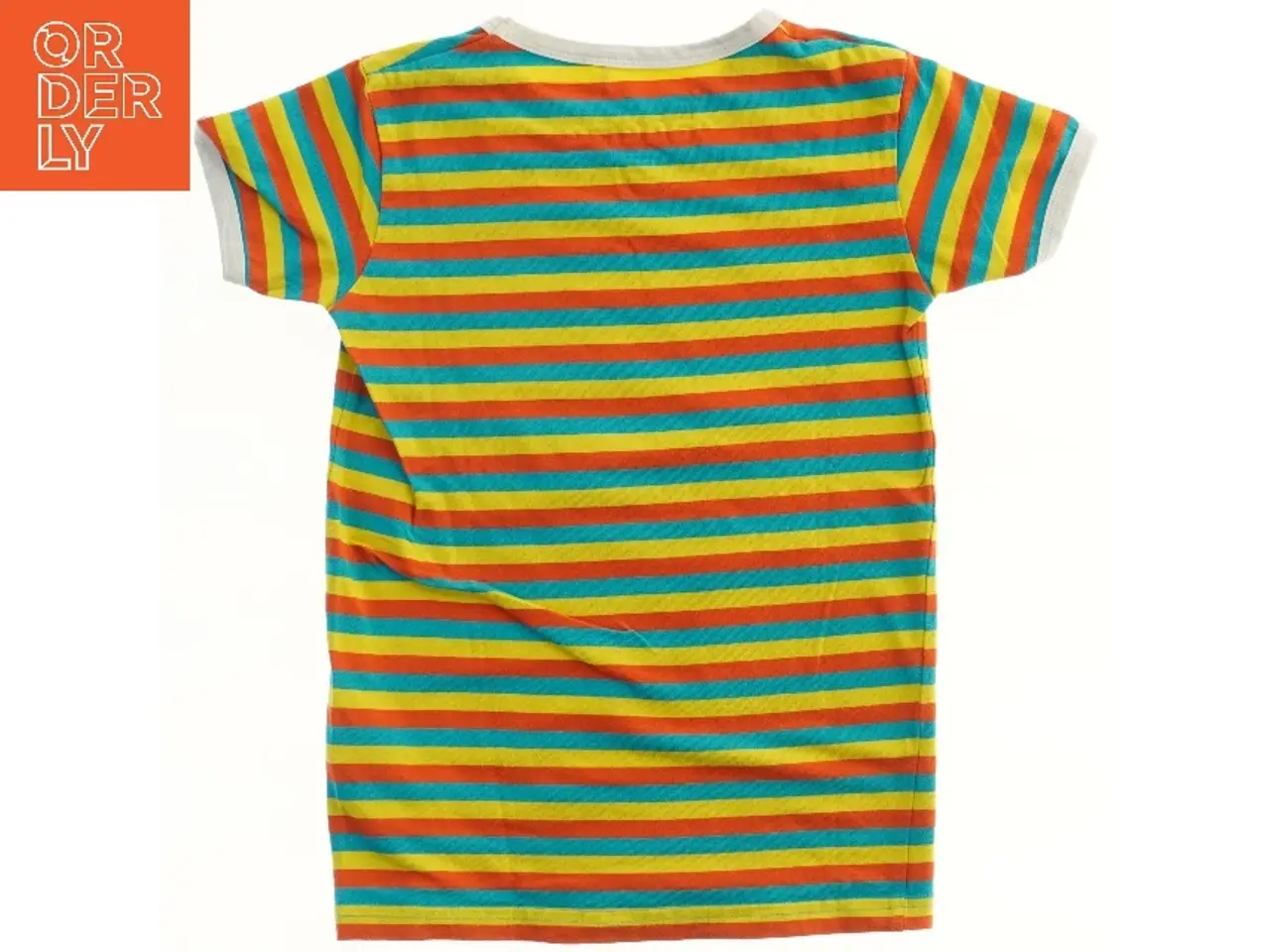 Billede 2 - Stribet T-shirt med Vikingmotiv fra Danefæ (str. 110)