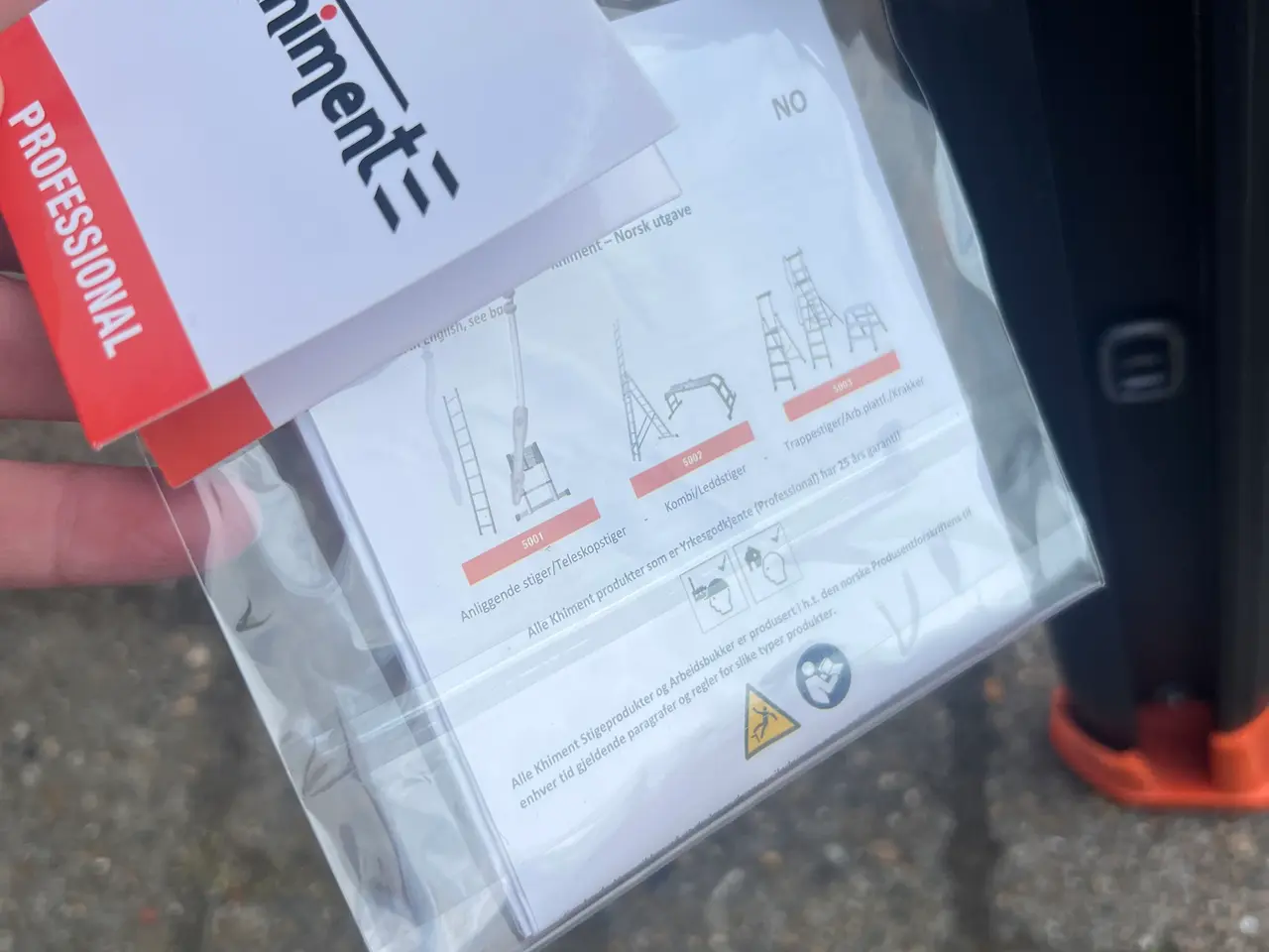 Billede 2 - Khiment montørskammel