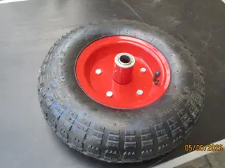 1 stk Ny Kpl Trillebør hjul 400-6 tommer